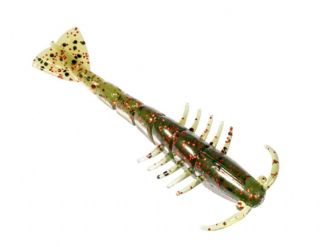 T_ZMAN SALTY NED SHRIMPZ WATERMELON RED FROM PREDATOR TACKLE*
